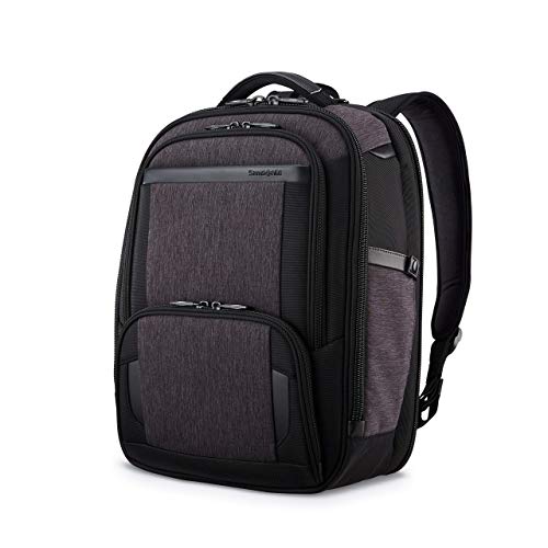 Samsonite Pro Slim Backpack, Shaded Grey/Black, One Size - Image 1