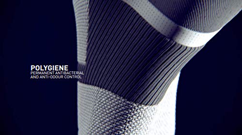 2XU unisex adult Vectr Full Length Socks, White/Grey, 7/8 US - Image 3