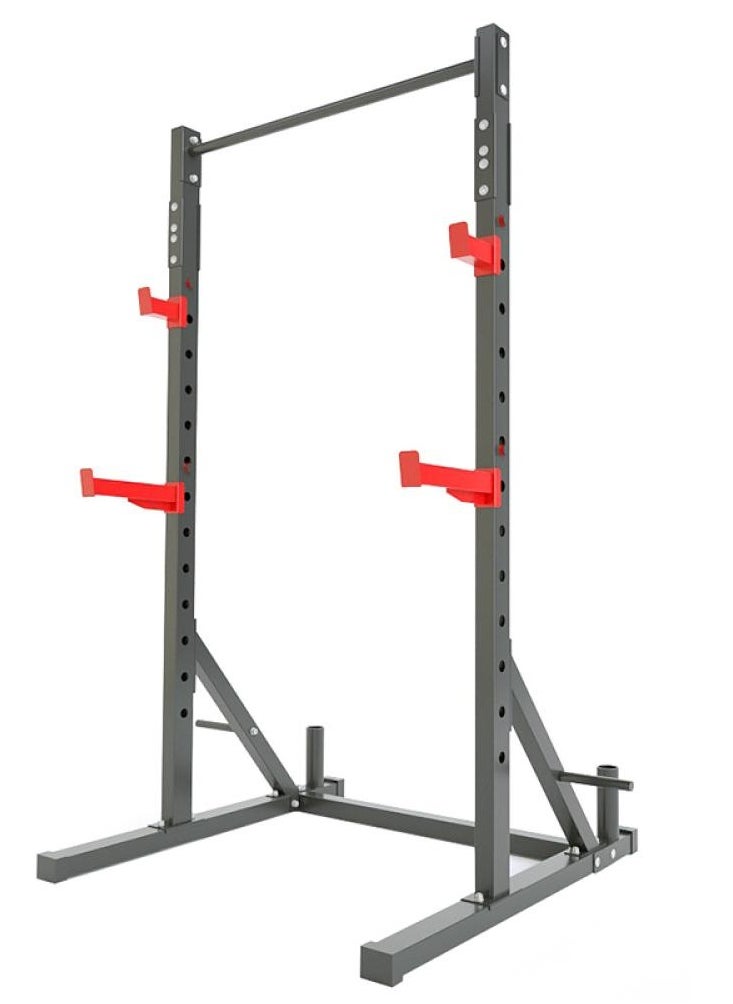 COMMANDO Professional Squat Rack with Pull-Up Bar and Weightlifting Rack for Integrated Training  - Image 1