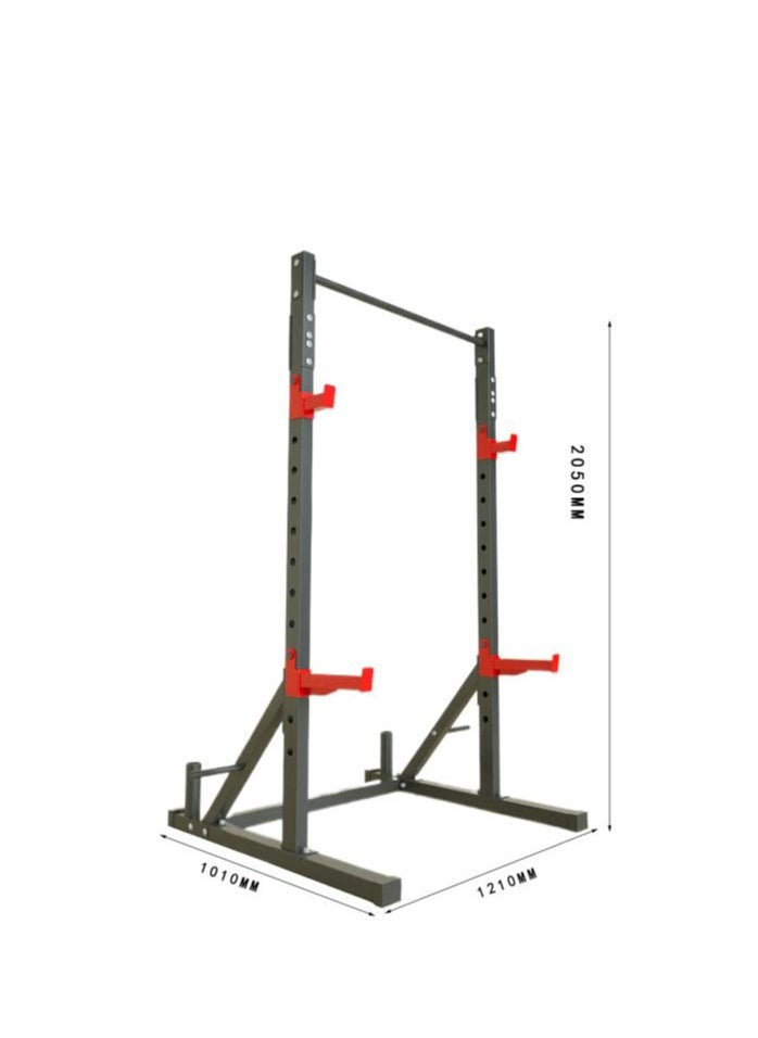 COMMANDO Professional Squat Rack with Pull-Up Bar and Weightlifting Rack for Integrated Training  - Image 2