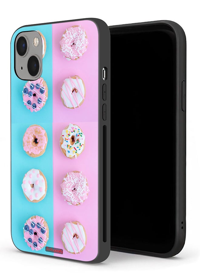Tolwak Apple iPhone 13 Protective Case Heather Donuts - Image 1