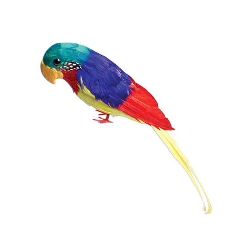 U.S. Toy U.S Toy Company Feather Parrot Decoration, 12-Inch - Image 4