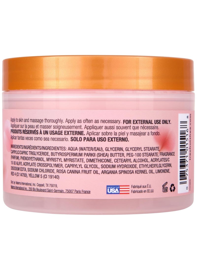 Tree Hut زبدة الجسم المخفوقة بالورد المغربي - Image 2