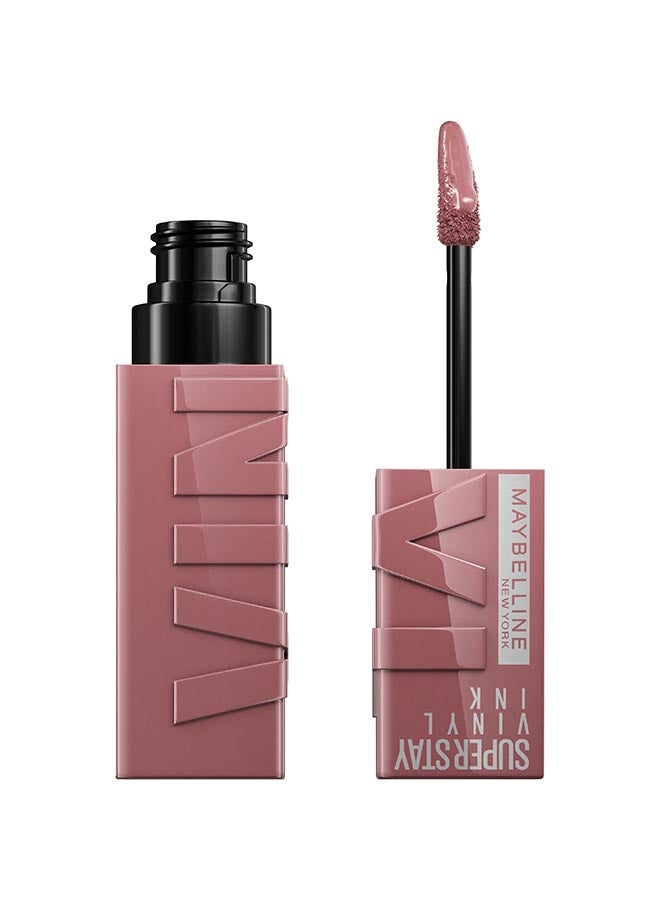 MAYBELLINE NEW YORK Super Stay Vinyl Ink Nudes Longwear Transfer Proof Gloss Lipstick Awestruck - Image 2