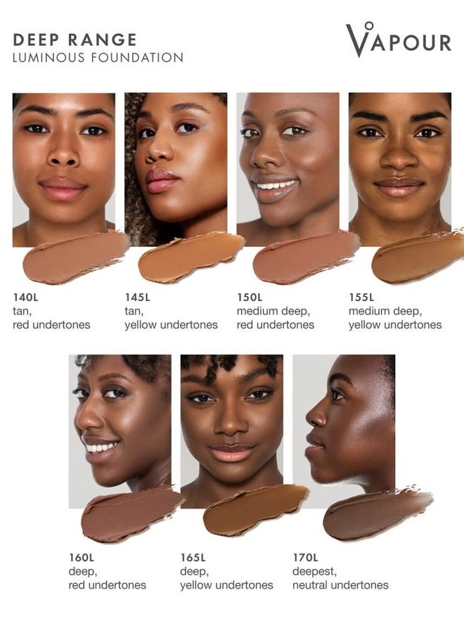 Vapour Vapour Beauty - Luminous Foundation Stick | Non-Toxic, Cruelty-Free, Clean Makeup (155L) - Image 4