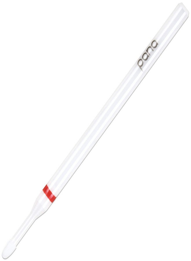 PANA 3/32" Cuticle Clean White Ceramic Nail Carbide Bit (Grit: Fine - F) - Image 1