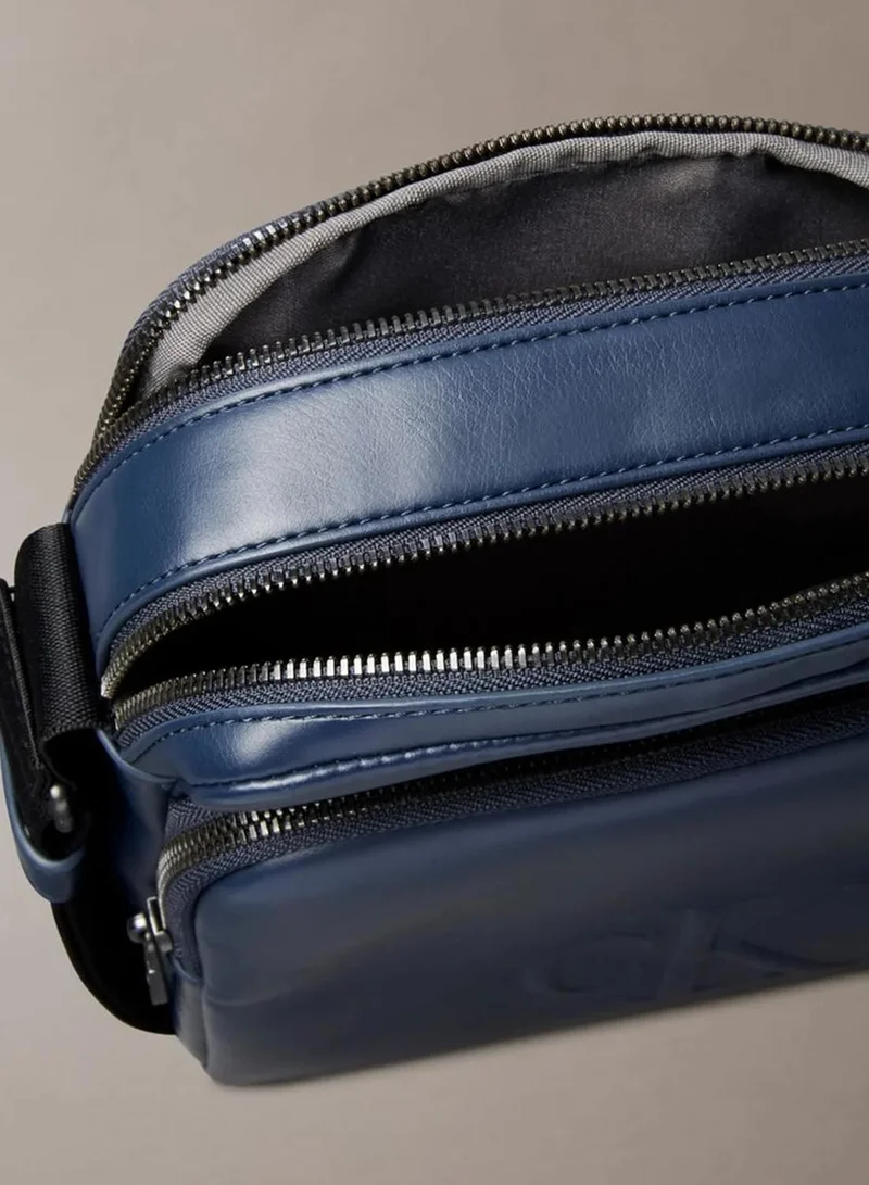Calvin Klein Blue Nights Embossed Monogram Reporter Bag for Men | Best Price UAE