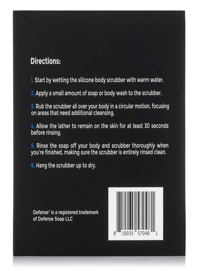 Defense Soap Silicone Body Scrubber | Loofah Replacement - Image 2