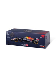 Bburago Bburago Metal 1/24 Scale Model Compatible With Oracle Red Bul Replica Miniature Racing Rb18# 11 Compatible With Sergio Perez Replica 2022 (Blue) Formula 1 Scale Model  - Image 5