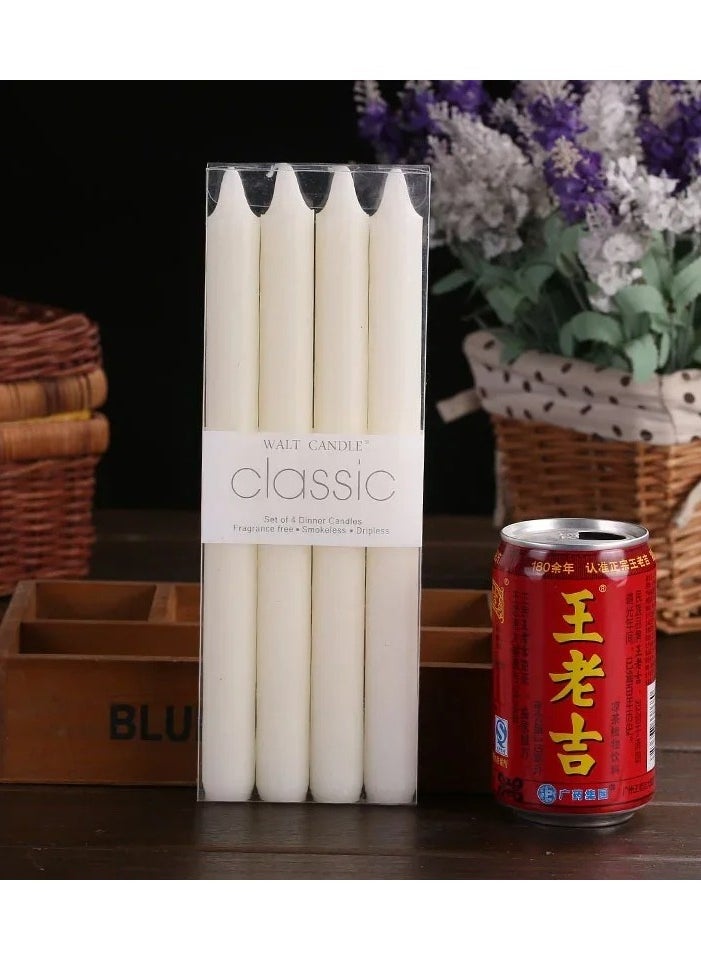 Generic High Quality Tapered Wick Candle Set, 