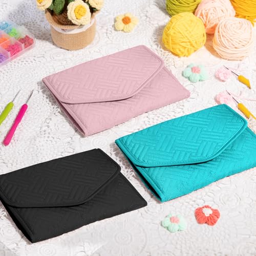 MYBAGZING Crochet Hook Case - Foldable Organizer for Knitting & Crochet Supplies - Knitting Accessories - Image 5