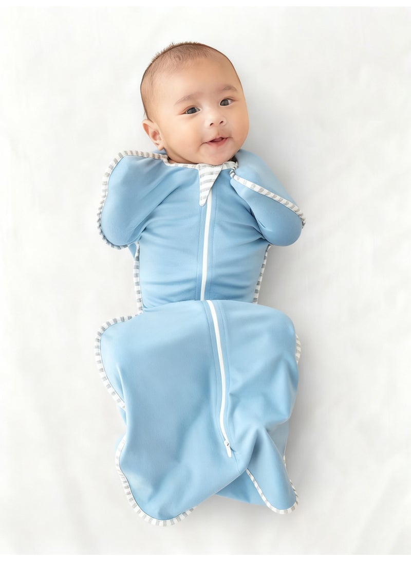 Y&D Pure Cotton Baby Sleeping Bag Self-Soothing Swaddles For Newborns Comfortable Sleeping Bag Baby Sleep Sack Swaddling Towel Baby Quilt New Born Essentials for Baby - Image 2