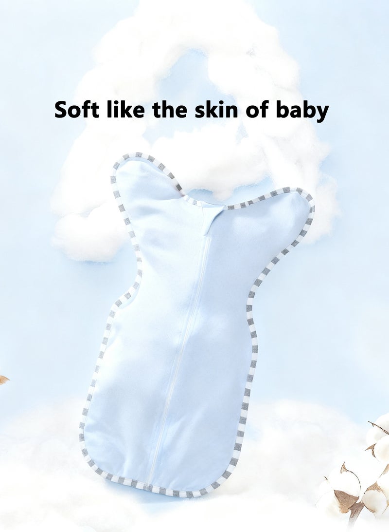 Y&D Pure Cotton Baby Sleeping Bag Self-Soothing Swaddles For Newborns Comfortable Sleeping Bag Baby Sleep Sack Swaddling Towel Baby Quilt New Born Essentials for Baby - Image 5