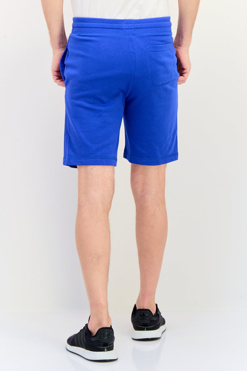 GAP شورتات أساسية مزينة بشعار للرجال، أزرق - Image 4