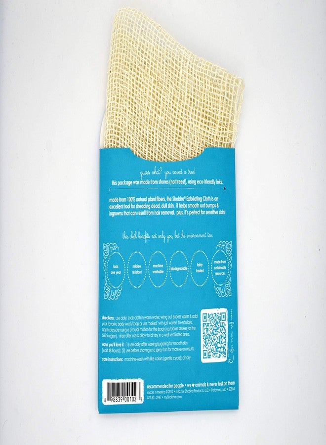 Shobha Exfoliating Cloth - Reusable Natural Body Scrubber - Remove Dead Skin and Prevent Ingrown Hairs - Washcloth Suitable for Sensitive Body and Bikini Areas - Shower Loofah Alternative - Image 5