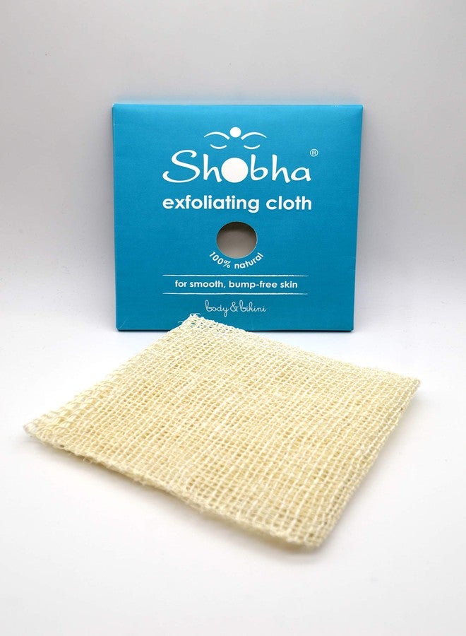 Shobha Exfoliating Cloth - Reusable Natural Body Scrubber - Remove Dead Skin and Prevent Ingrown Hairs - Washcloth Suitable for Sensitive Body and Bikini Areas - Shower Loofah Alternative - Image 4