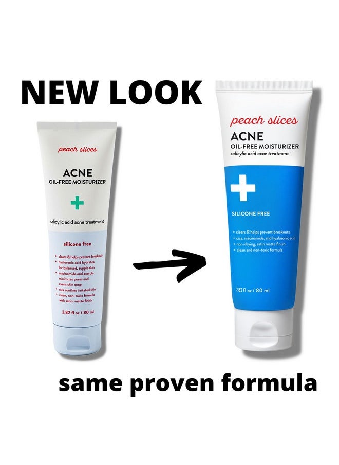 | Acne Oil-Free Moisturizer | Satin Matte Finish | 0.5% Salicylic Acid | Hyaluronic Acid | Prevents Breakouts | Pore Minimizing | Clear Skin | Silicone Free | Face Moisturizer | 2.8 Oz - pzsku/ZA2D8FE6FAAC6039078ECZ/45/_/1734183352/5f89621f-43b8-4cd6-9350-d6baee544ad0