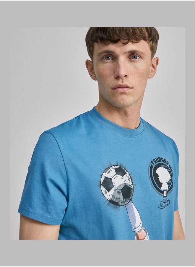 Springfield - Captain Tsubasa T-shirt - Image 1