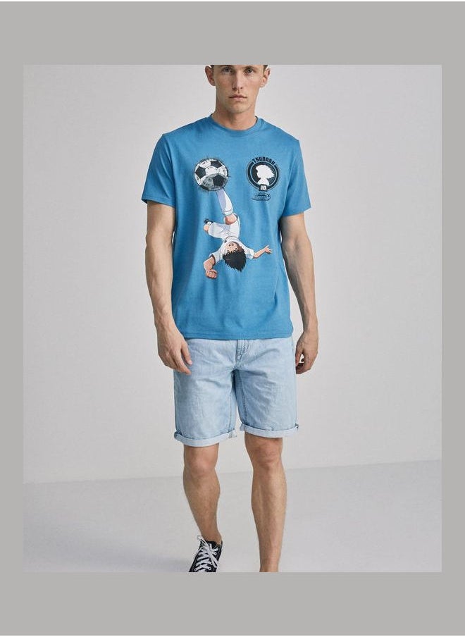Springfield - Captain Tsubasa T-shirt - Image 1