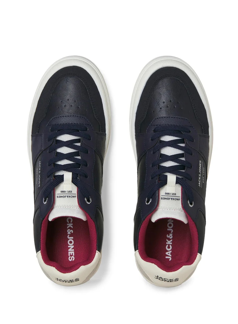 جاك اند جونز Barton Lace Up Low Top Sneakers