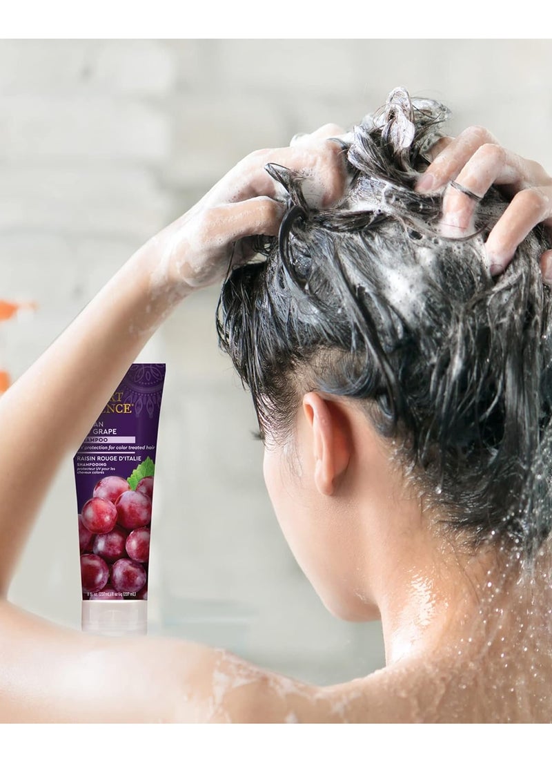 DESERT ESSENCE Desert Essence, Italian Red Grape Shampoo, 8.0 fl. Oz. - Gluten Free - Vegan - Cruelty Free - Moisturizing Shampoo - UV Protection - Color Treated Hair  - Image 4
