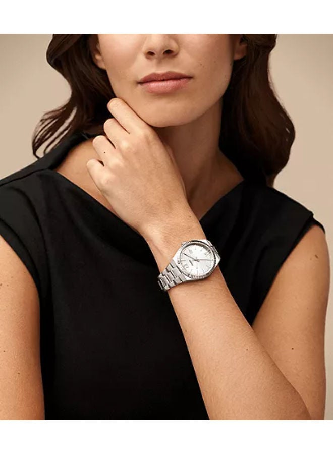 FOSSIL Women Stainless Steel Analog Wrist Watch ES5300 - Image 2