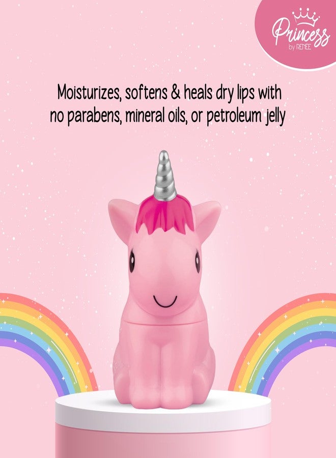 Renee Princess by RENEE Princess Spell Set, Safe & Skin-friendly Lip Care Combo For Preteens | Includes Snowball Lip Balm, Sugar Sparkles Colour Changing Lip Gloss, Bunny Lip Tint - Image 3