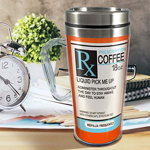 Spoontiques - Insulated Travel Mug - Betty Boop Kiss Coffee Cup - Coffee Lovers Gift - Funny Coffee Mug - 14 oz - Black, 1 Count (Pack of 1) - Image 2