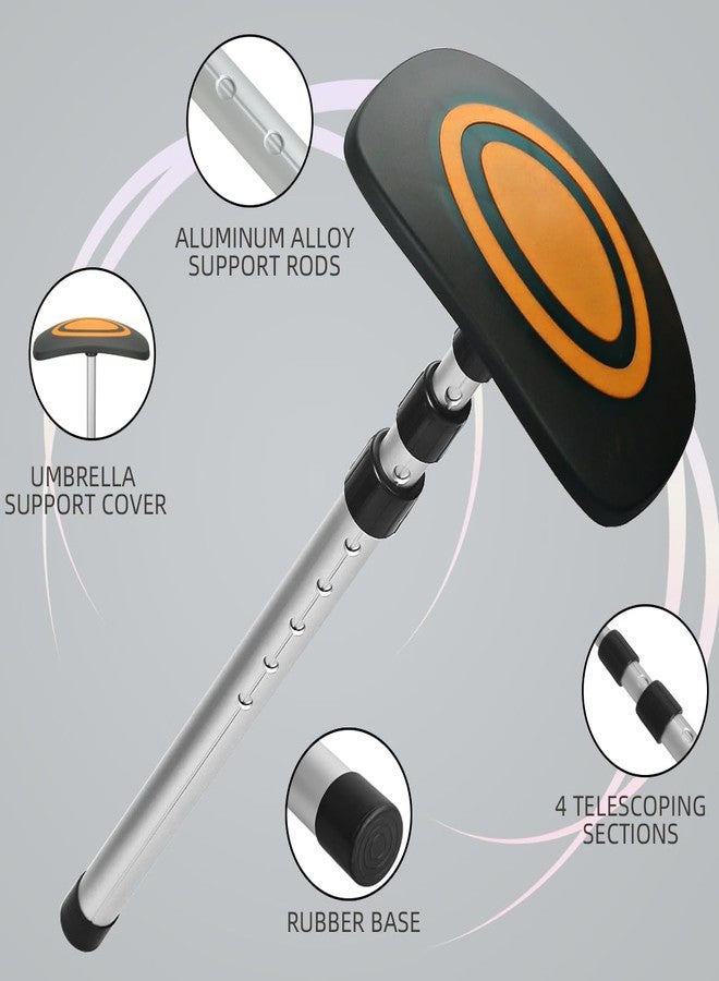 LOVACE Golf Travel Bag Support System, Golf Club Travel Protection Kit (Orange) - Image 3