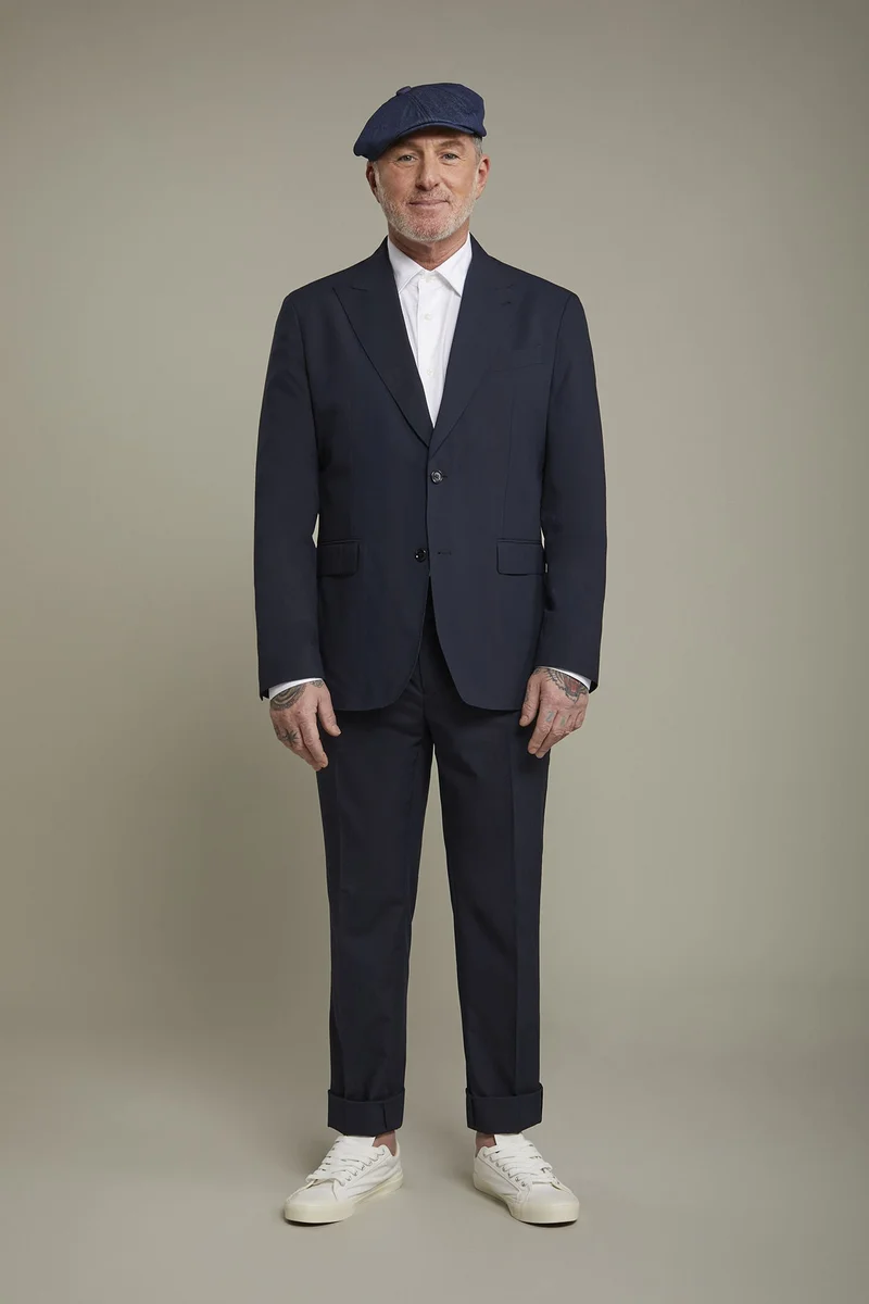 Doppelganger  Men's single-breasted suit - DK Blue for Men | Best Price UAE