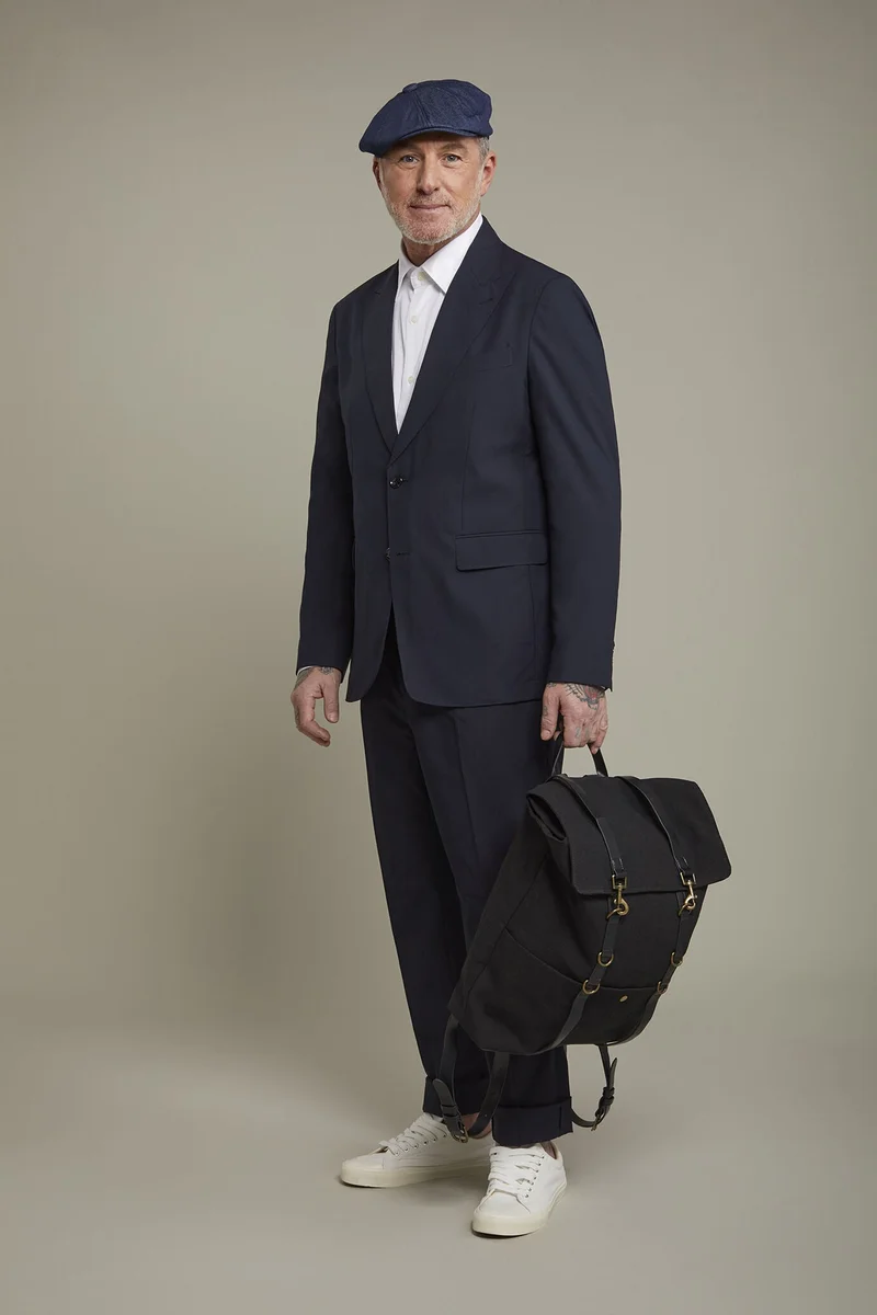 Doppelganger  Men's single-breasted suit - DK Blue for Men | Best Price UAE
