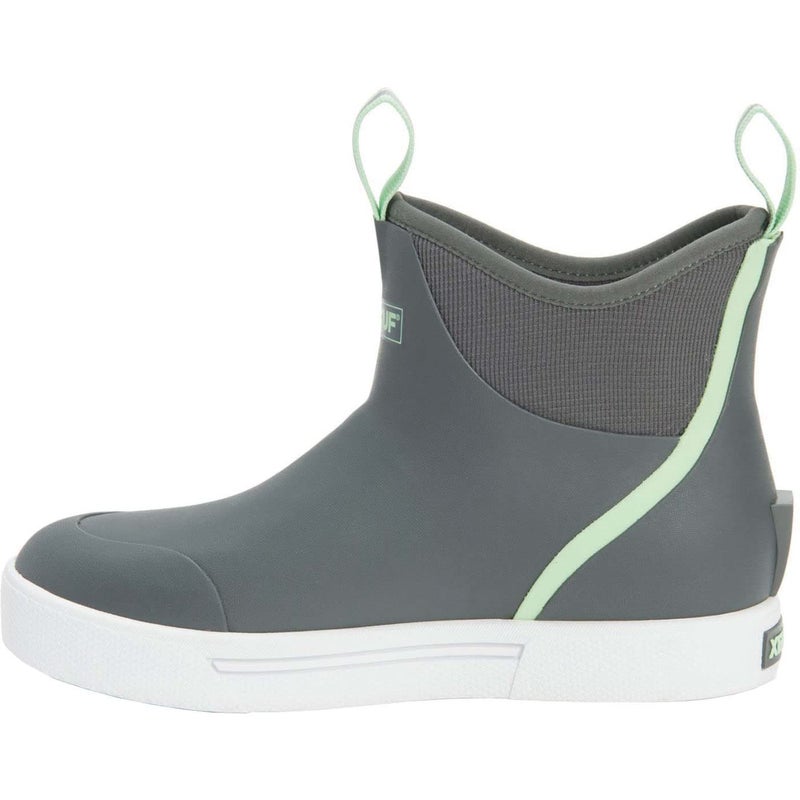 Xtratuf Women's Wheelhouse Ankle Deck Boot, Grey, Size 8(M) - Image 5