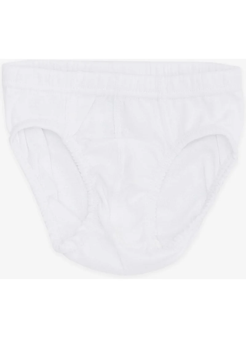 بريز Boy's Briefs Underwear 3-11 Years, White