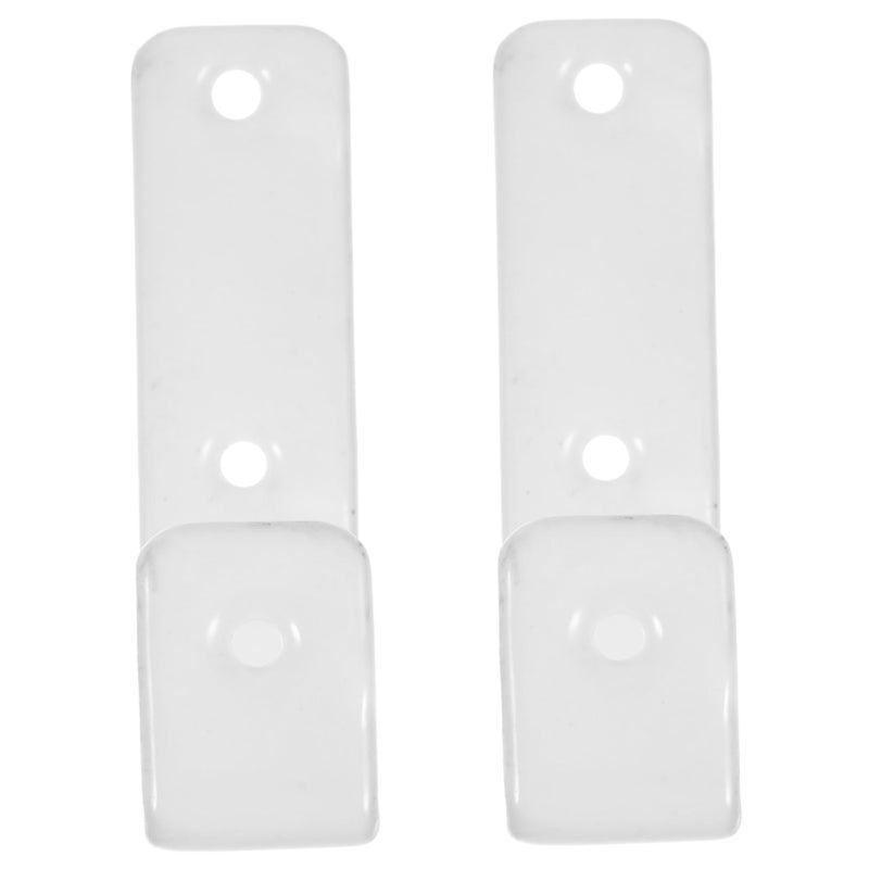 Bunk Bed Ladder Hook Set Sturdy Coated Bracket with Screws Easy Install Safety Stability - Image 2