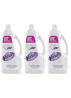 Vanish Vanish Crystal Liquid Stain Remover for White Clothes, Can Be Used with or Without Detergents and Additives, 900ml, 3 Pack  - Image 3