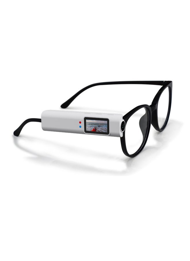 Glasses Sports Camera 1080P HD WIFI Mobile Phone Interconnection Head-mounted Replacement Glasses Audio Recording-Color:128g Memory Card