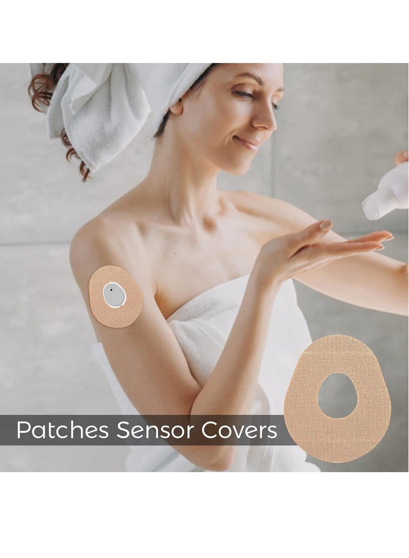 Waterproof and Sweatproof Libre Sensor Covers, 10 Pack Transparent CGM Patches for Active Lifestyle - Image 5