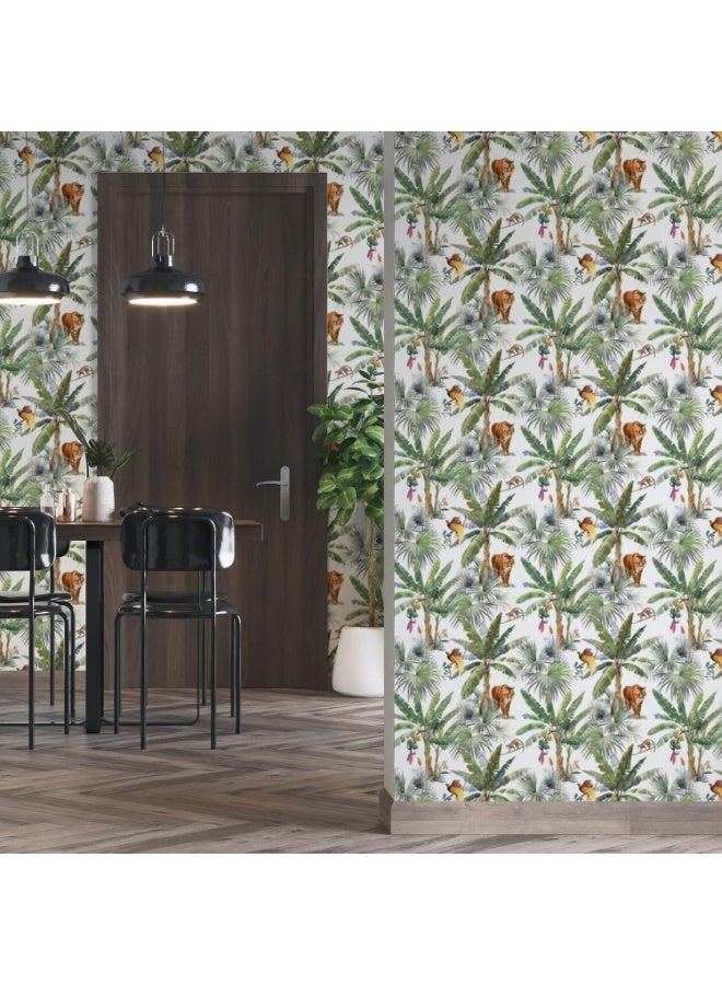 [ بفك ] 40cm * 5M ورق الحائط ، التصميم الإبداعي ، لون نمط خلفية ذاتية اللصق ، تنطبق على مجموعة متنوعة من ديكور المنزل - Image 5