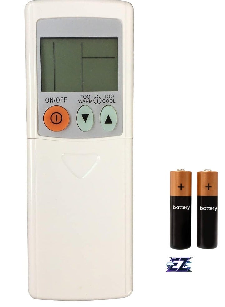 ELTRAZONE "Replacement Remote Control for Mitsubishi Electric Air Conditioner MSZ-GE06NA-8 MSZ-GE09NA-8 MSZ-GE12NA-8 MSZ-GE15NA-8" - Image 1