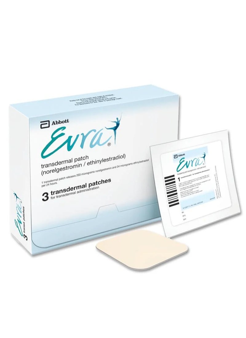 Janssen - Evra Transdermal Contraceptive Patch 3s - Image 1
