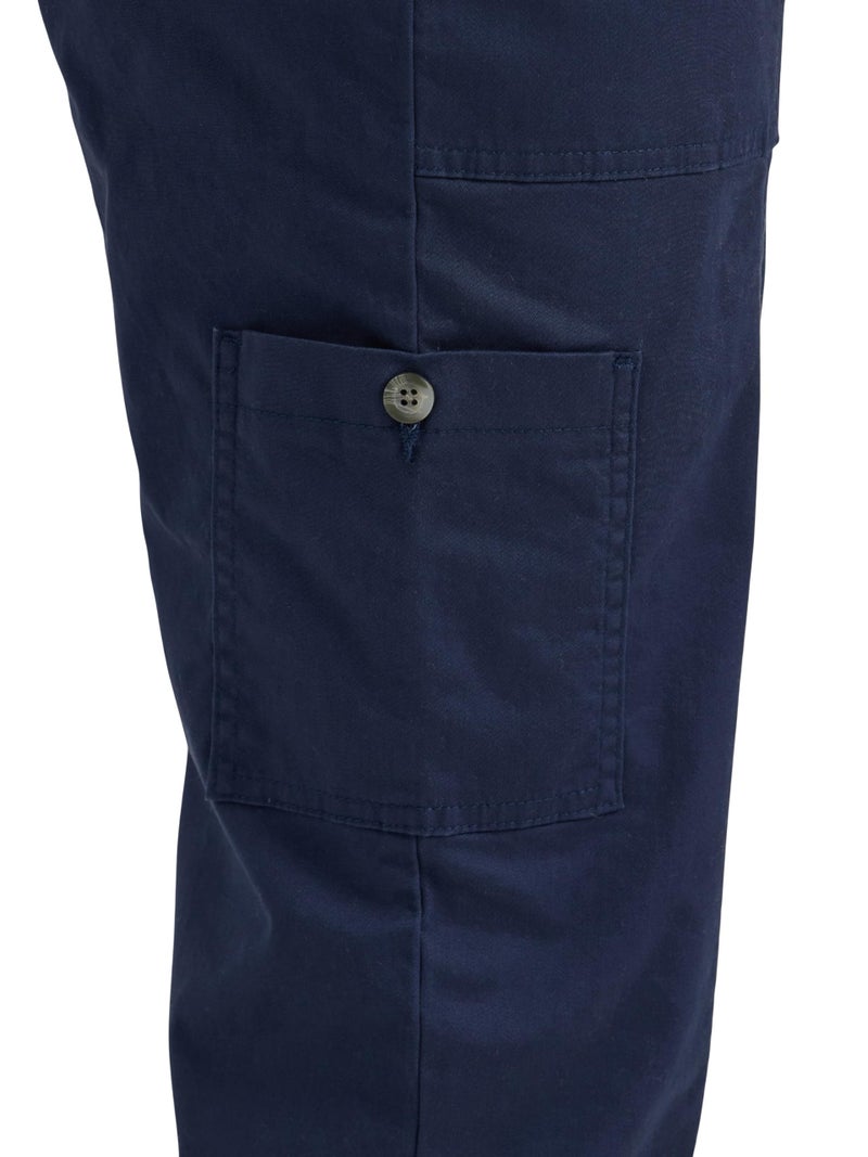 Lee Women's Ultra Lux Comfort with Flex-to-Go Utility Pant Mood Indigo 14 - Image 3