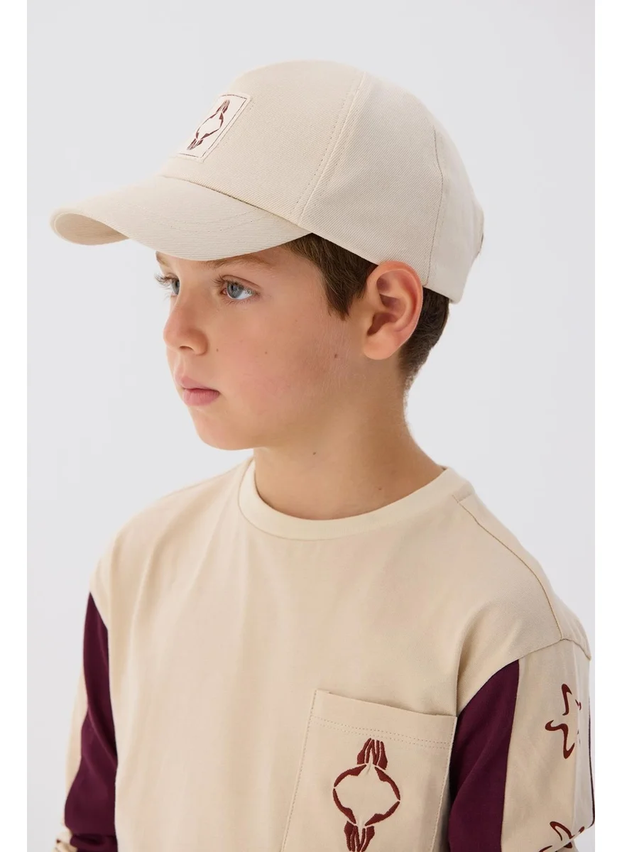 NEBBATI - Invalid brand Bg Store Boy Beige Hat