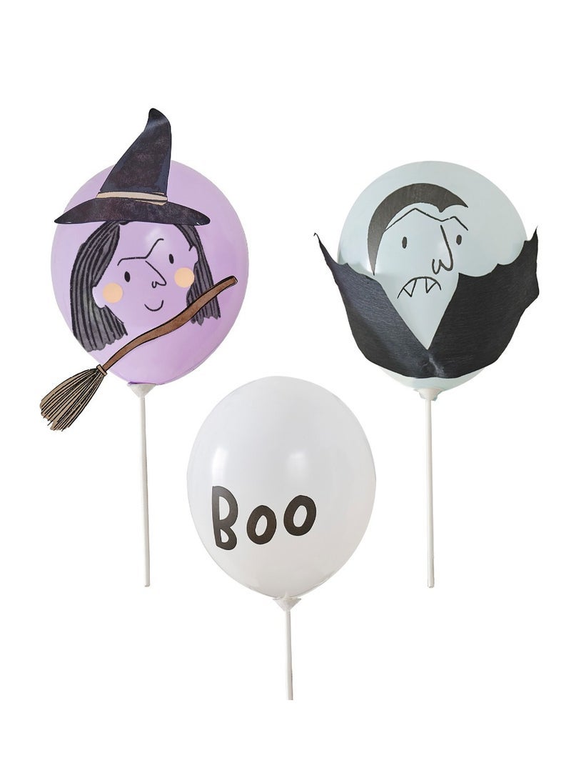Ginger Ray Balloon Bundle - Boo Crew Characters - Image 2
