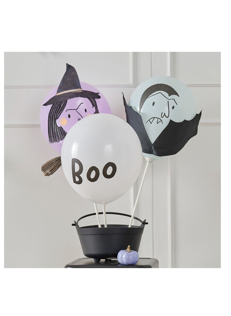 Ginger Ray Balloon Bundle - Boo Crew Characters - Image 1