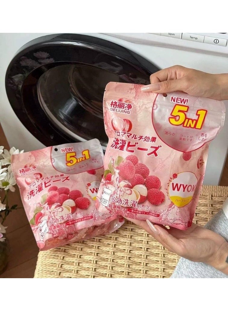Generic valueable 1 5-in-1 Laundry Capsules - Concentrated cleaning power to remove stains and dirt - Suitable for colored clothes and various fabrics - Easy to use, 30 capsules per pack - Image 4