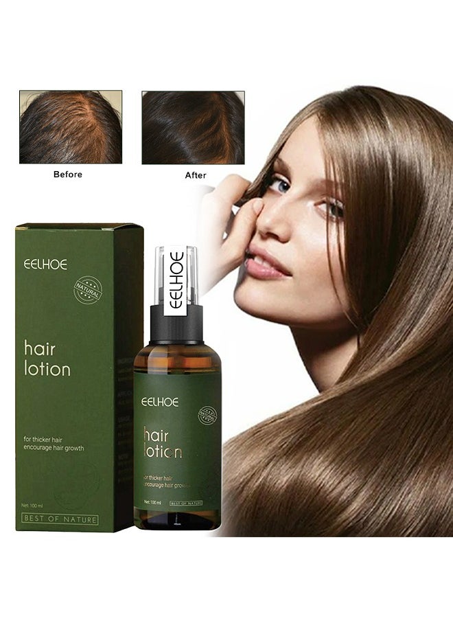EELHOE Hair Lotion，For Thicker Hair Encourage Hair Growth，Grapefruit Hair Care Spray Strengthen and Repair Hair Roots, Prevent Hair Loss and Maintain Hair Essential Oil  - Image 1