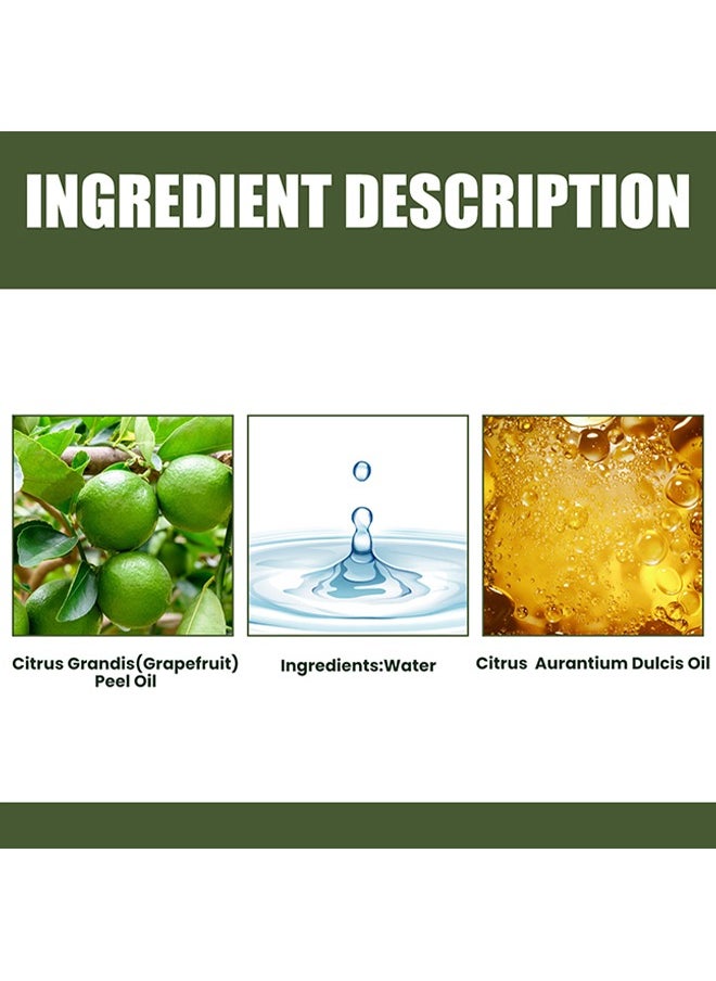 EELHOE Hair Lotion，For Thicker Hair Encourage Hair Growth，Grapefruit Hair Care Spray Strengthen and Repair Hair Roots, Prevent Hair Loss and Maintain Hair Essential Oil  - Image 2
