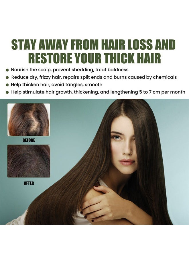EELHOE Hair Lotion，For Thicker Hair Encourage Hair Growth，Grapefruit Hair Care Spray Strengthen and Repair Hair Roots, Prevent Hair Loss and Maintain Hair Essential Oil  - Image 5
