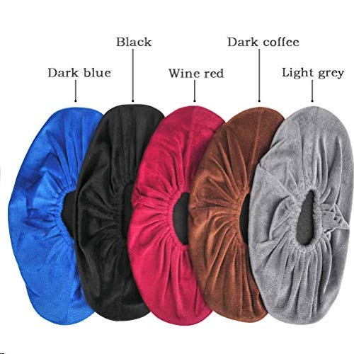 FOCCTS 5 Pairs Reusable Non Slip Shoe Covers  Washable and Reusable Shoe and Boot Covers for Indoors and Households  Dust-Free  Keep The Floor Clean(5 Colors) - Image 3