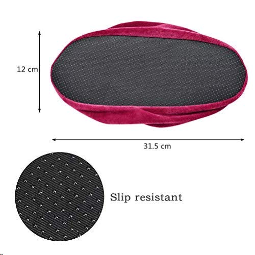 FOCCTS 5 Pairs Reusable Non Slip Shoe Covers  Washable and Reusable Shoe and Boot Covers for Indoors and Households  Dust-Free  Keep The Floor Clean(5 Colors) - Image 2
